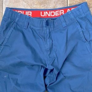 Under Armour Blue Performance Tapered Leg Chino